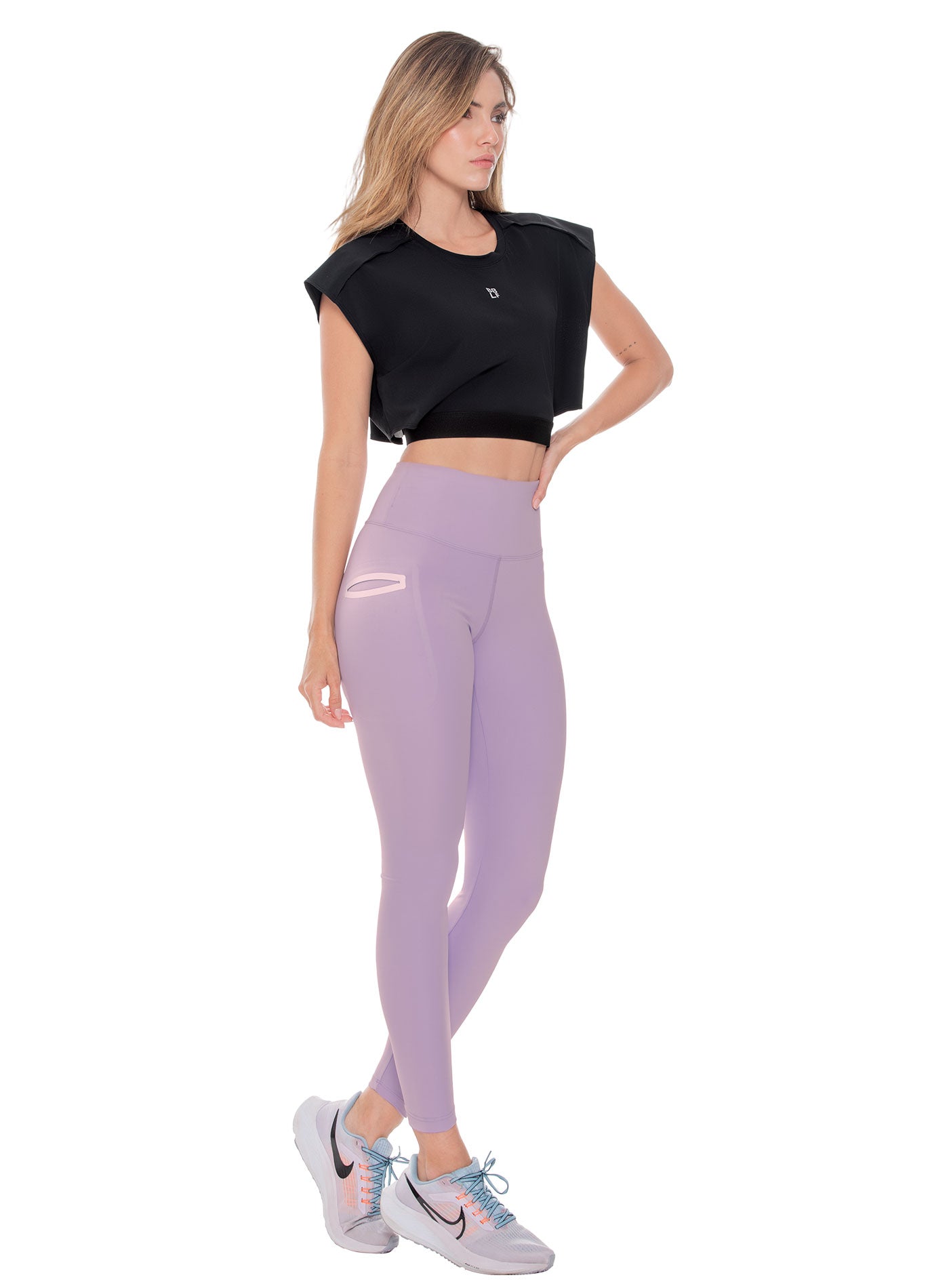 Leggins lila 107033