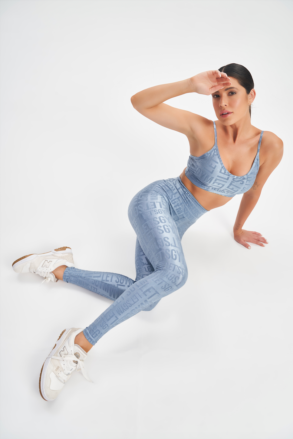 Conjunto Azul vintage