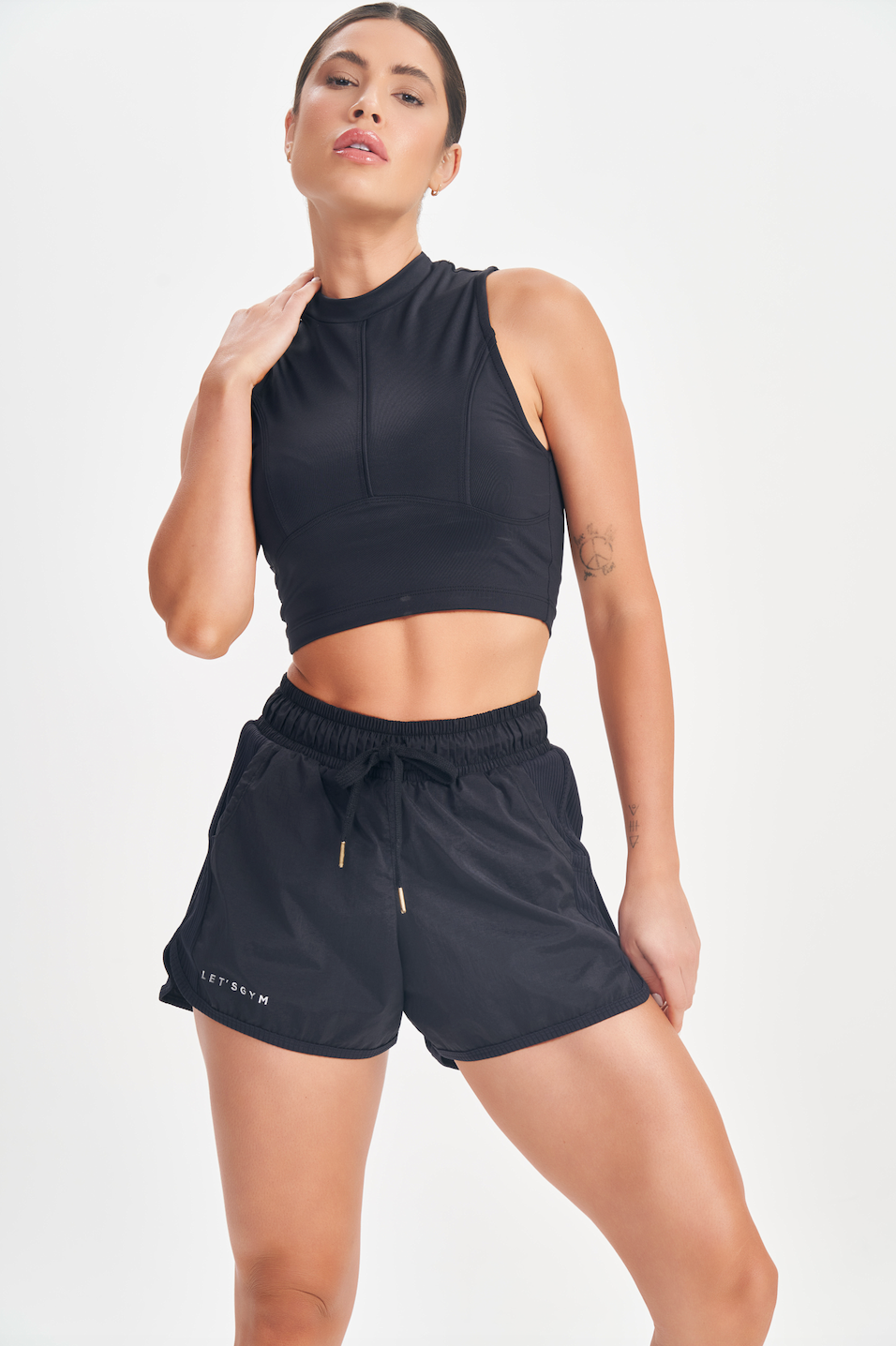 Conjunto Short Up Negro