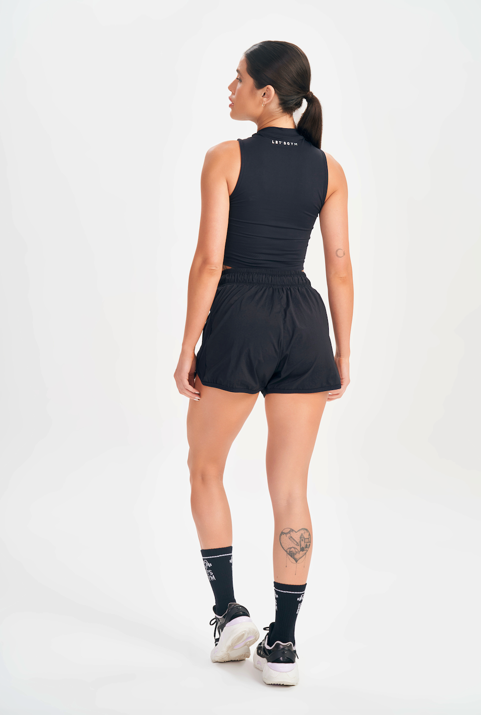Conjunto Short Up Negro