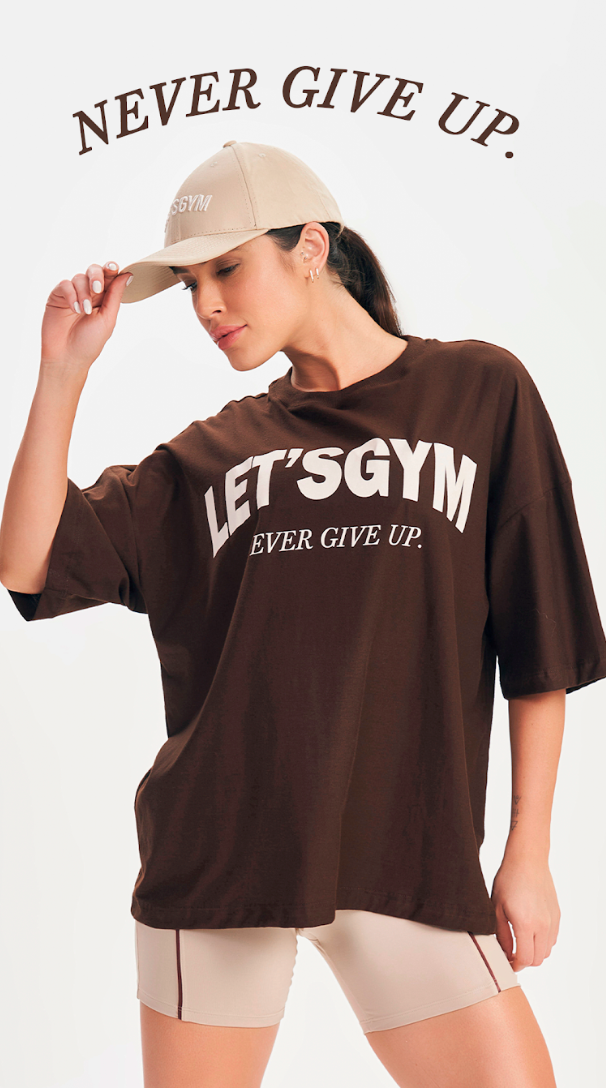 Blusa Oversize Marrón