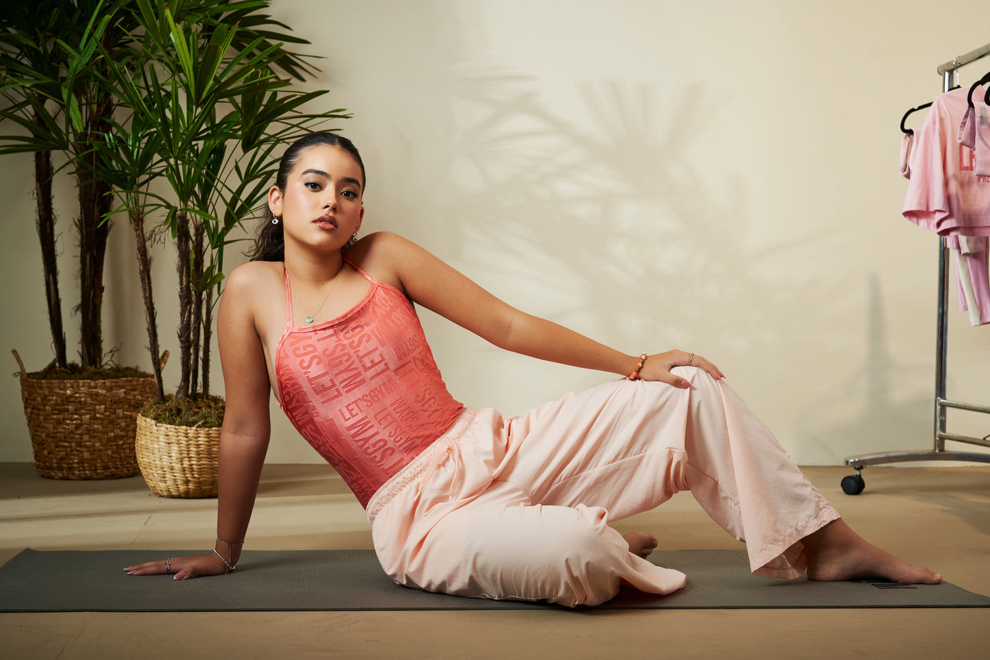 Calm Rose Athleisure Pants