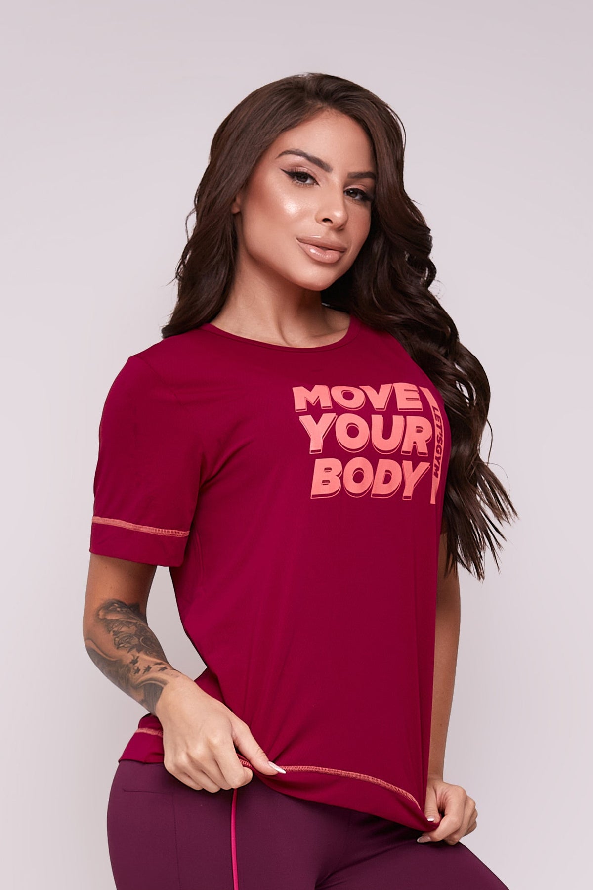 Blusa Pulse Marsala