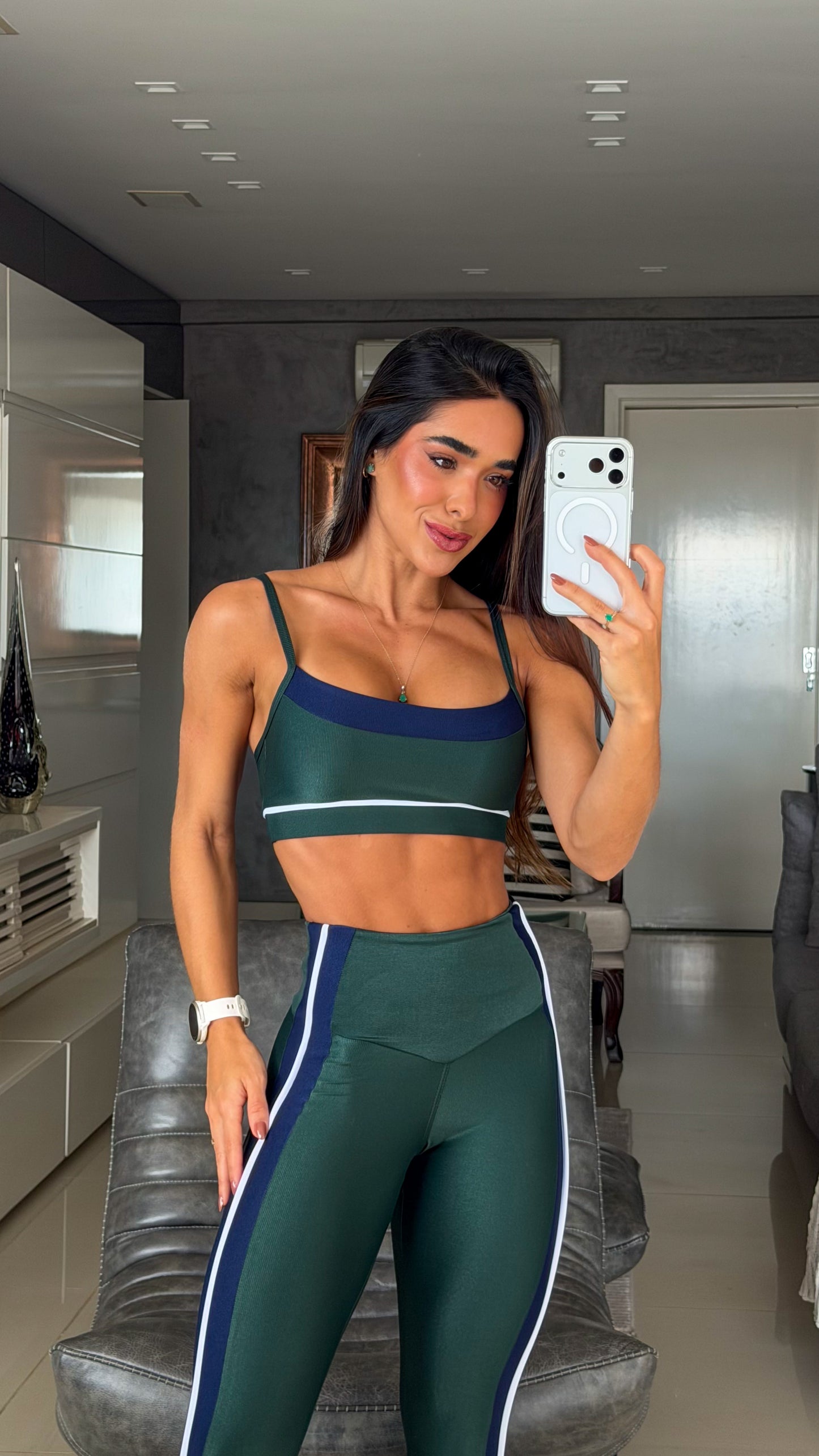 Conjunto Leeds Esmeralda