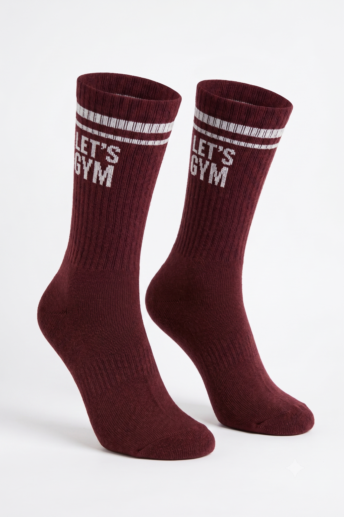 Medias Burgundy