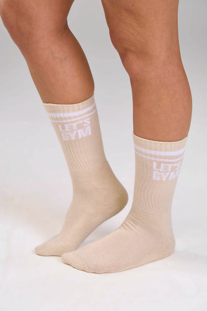 Medias Beige