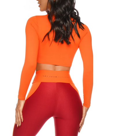 Cropped Super Charm Naranja