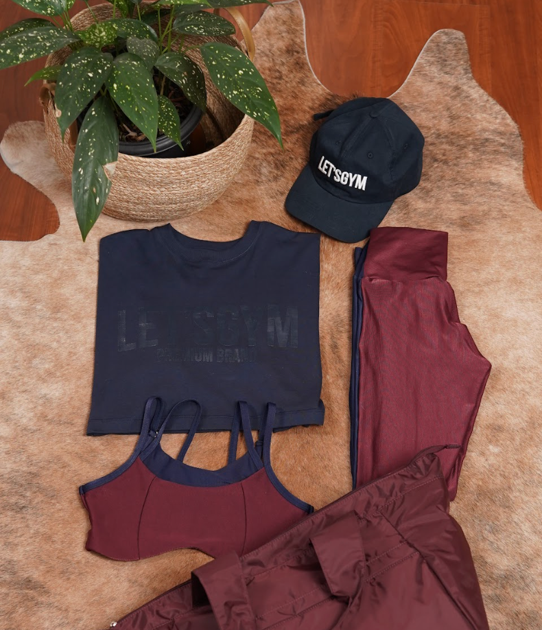Conjunto Equilibrium Burgundy