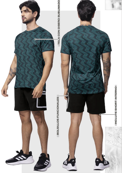 Pantaloneta deportiva 86416
