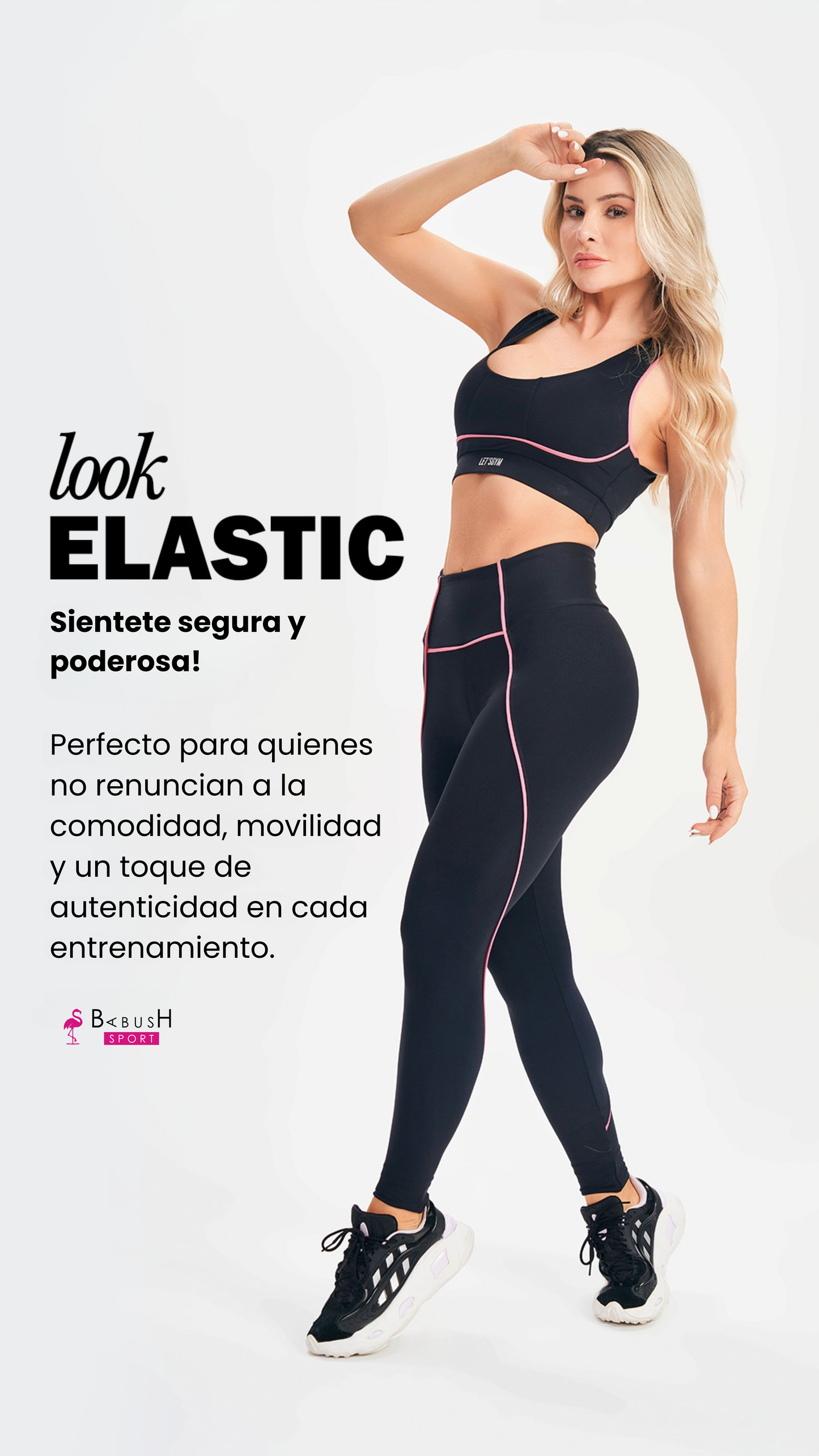 Conjunto Elastic Negro