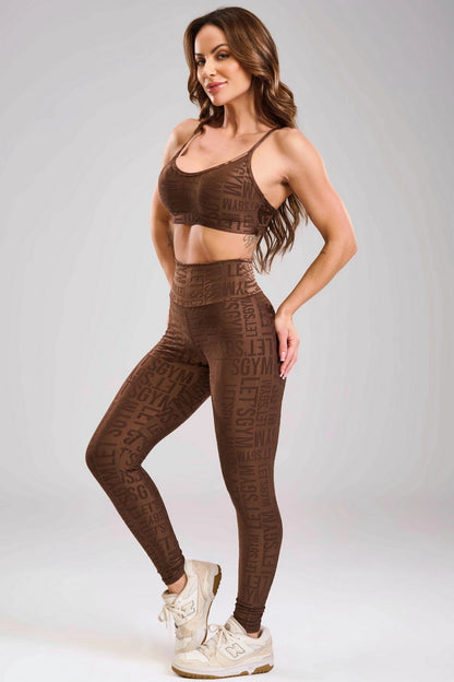 Conjunto Velvet Marrón