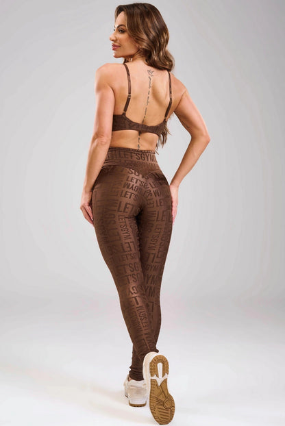 Conjunto Velvet Marrón