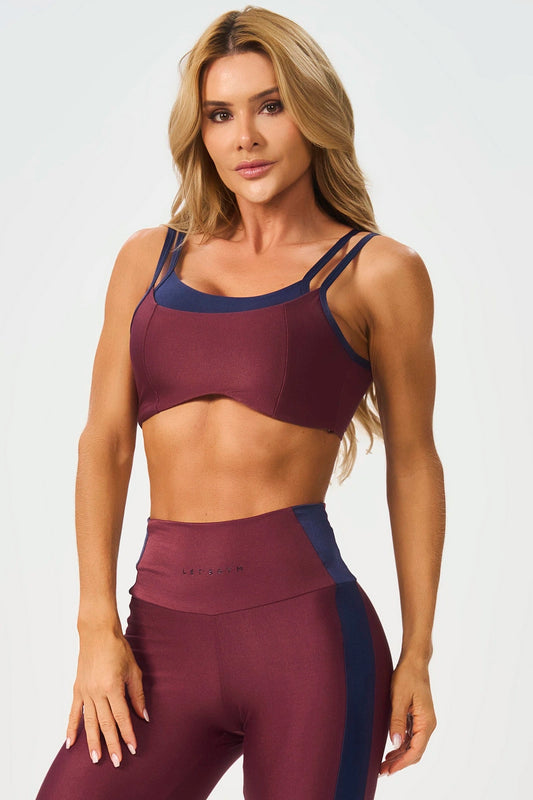Conjunto Equilibrium Burgundy