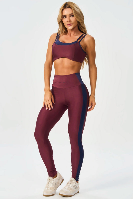 Conjunto Equilibrium Burgundy
