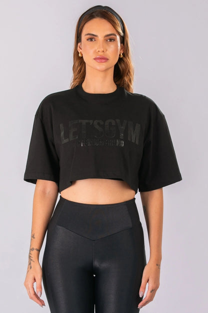 Cropped Brand Up Negro