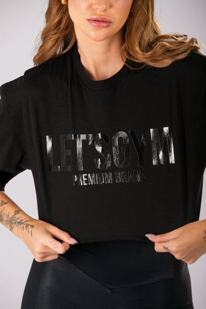 Cropped Brand Up Negro