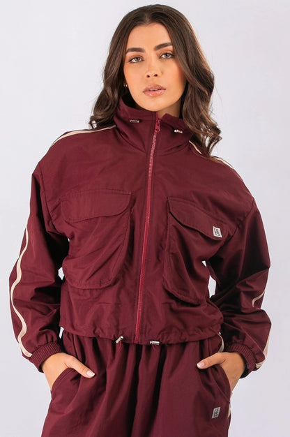 Chamarra Soft Power Burgundy