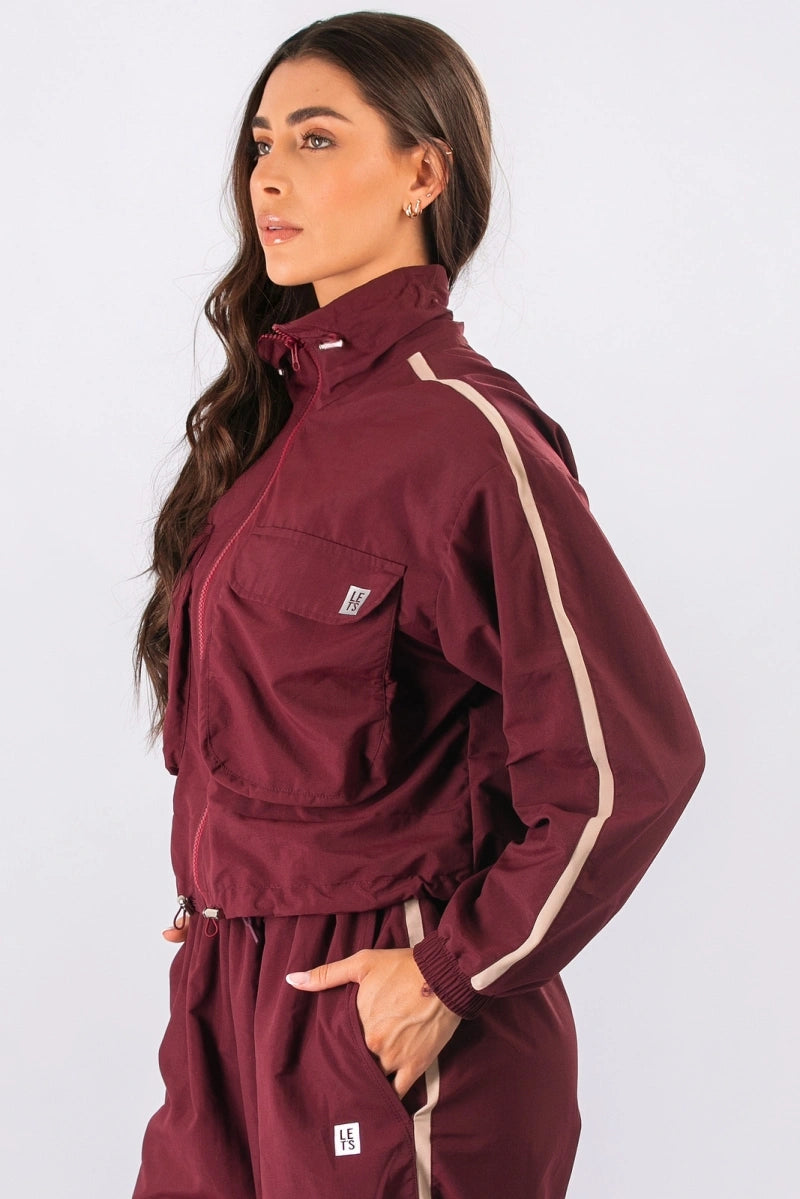 Chamarra Soft Power Burgundy