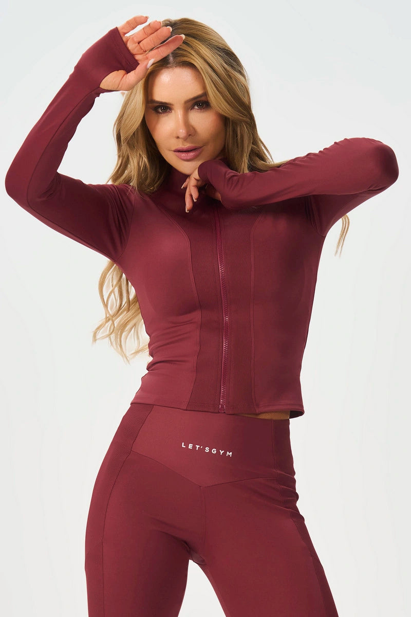 Chamarra Burgundy