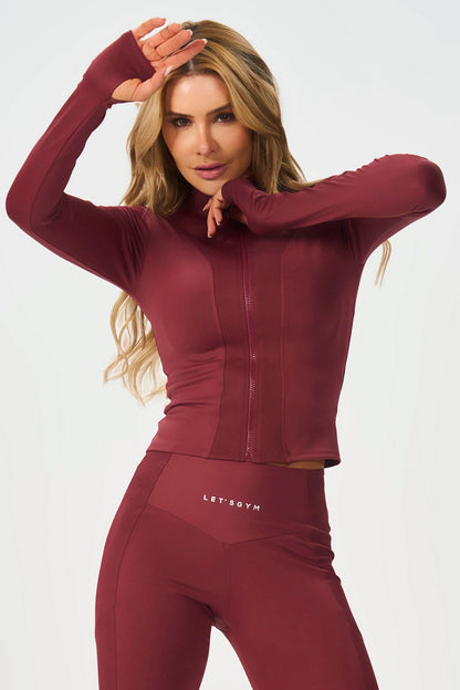 Chamarra Burgundy