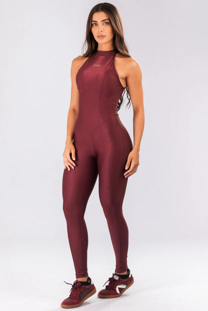 Enterizo Bright Form Burgundy