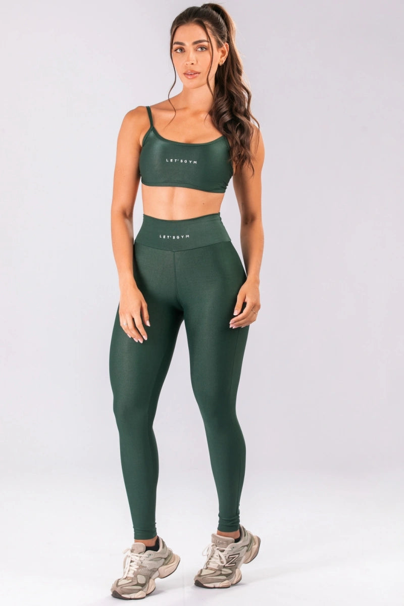 Conjunto Minimal Glow Esmeralda