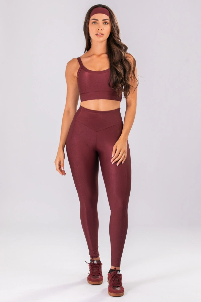 Conjunto New Bright Burgundy