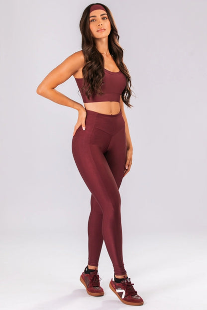 Conjunto New Bright Burgundy